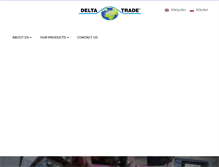 Tablet Screenshot of delta-trade.pl